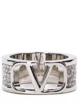 Кольцо с логотипом VALENTINO