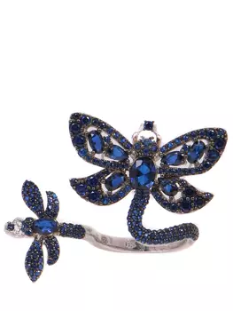 Кольцо со стразами