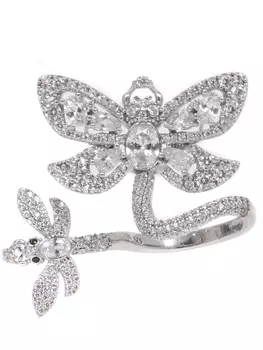 Кольцо со стразами