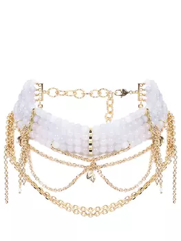 Колье с агатом