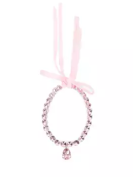 Колье с кристаллом