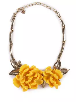 Колье с розами OSCAR DE LA RENTA