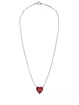 Колье серебряное