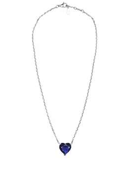 Колье серебряное