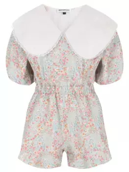 Комбинезон хлопковый с принтом