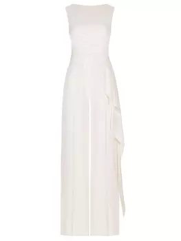 Комбинезон из вискозы и шелка ELIE SAAB