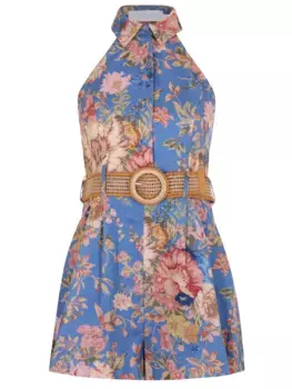 Комбинезон льняной