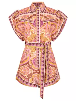 Комбинезон льняной ZIMMERMANN