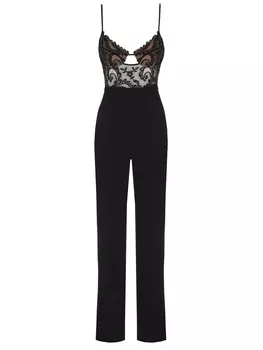 Комбинезон с кружевом