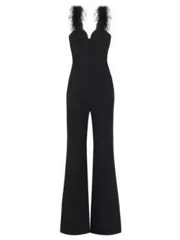 Комбинезон с перьями