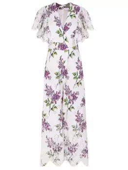 Комбинезон с принтом ELIE SAAB