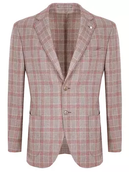 Комбинированный пиджак в клетку L.B.M. 1911