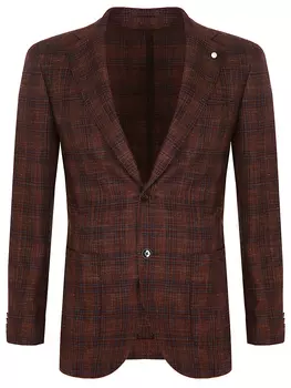 Комбинированный пиджак в клетку L.B.M. 1911