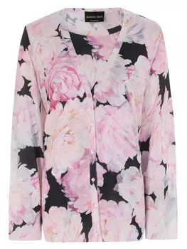 Комплект из вискозы с принтом GIORGIO GRATI