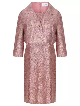 Комплект платье и жакет с пайетками ST. JOHN