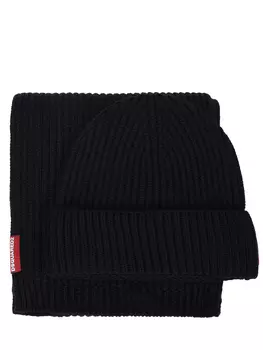 Комплект шапка и шарф DSQUARED2