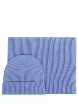 Комплект шапка и шарф шерстяной GRAN SASSO