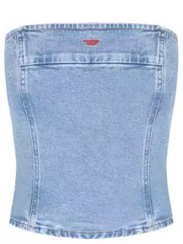 Корсет джинсовый