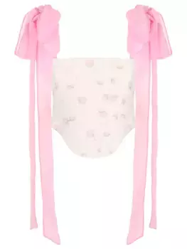 Корсет с принтом