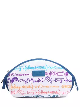 Косметичка текстильная с принтом