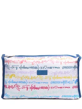 Косметичка текстильная с принтом