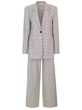 Костюм брючный в клетку