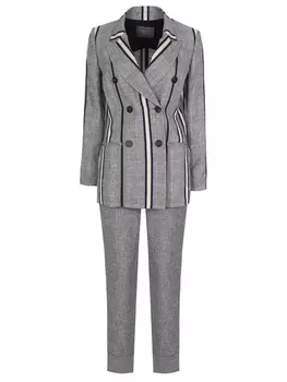 Костюм брючный в клетку LORENA ANTONIAZZI