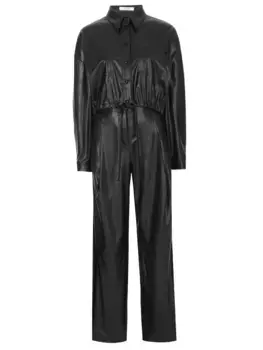 Костюм из экокожи