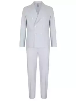 Костюм из хлопка и льна