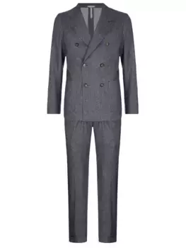 Костюм из хлопка и льна