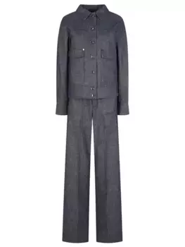 Костюм из хлопка и льна