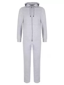 Костюм из хлопка и льна CAPOBIANCO