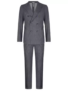 Костюм из хлопка и льна PAUL TAYLOR