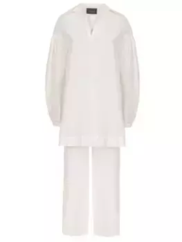 Костюм из хлопка и шелка