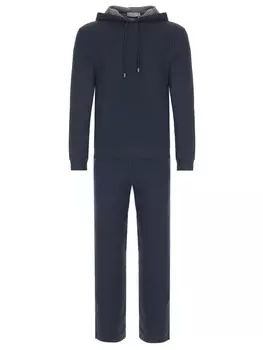 Костюм из хлопка и шелка CANALI