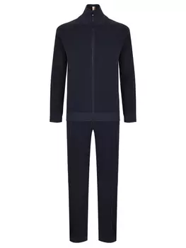 Костюм из хлопка и шерсти BOSS