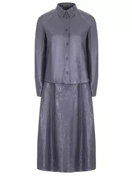 Костюм из кожи