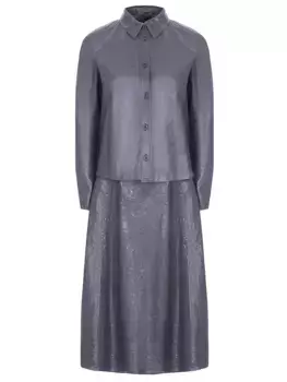 Костюм из кожи