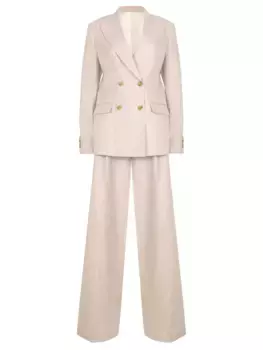 Костюм из льна и хлопка