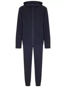 Костюм из шерсти и хлопка BOSS