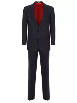 Костюм из шерсти и кашемира CASTANGIA