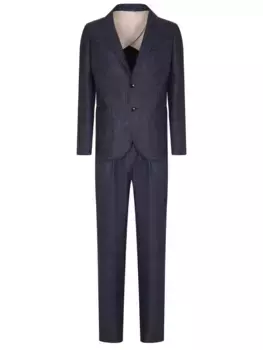 Костюм из шерсти и льна