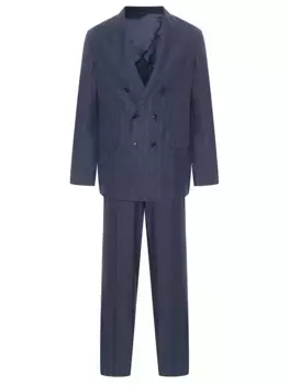 Костюм из шерсти и льна