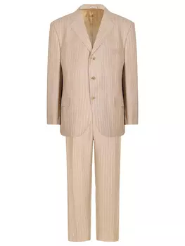 Костюм из шерсти и льна LARDINI