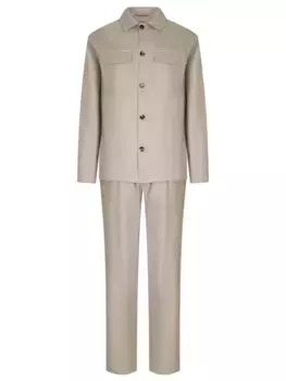 Костюм из шерсти и шелка