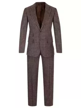 Костюм из шерсти и шелка