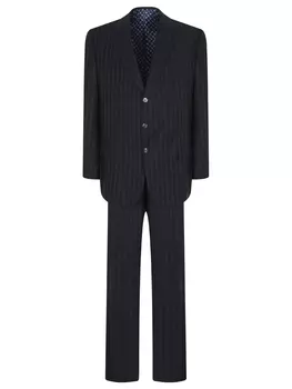 Костюм из шерсти и шелка ZILLI