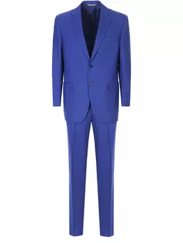 Костюм из шерсти в клетку