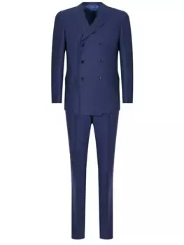 Костюм из шерсти в клетку