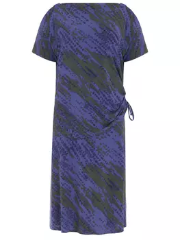 Костюм из вискозы с принтом MARLY`S